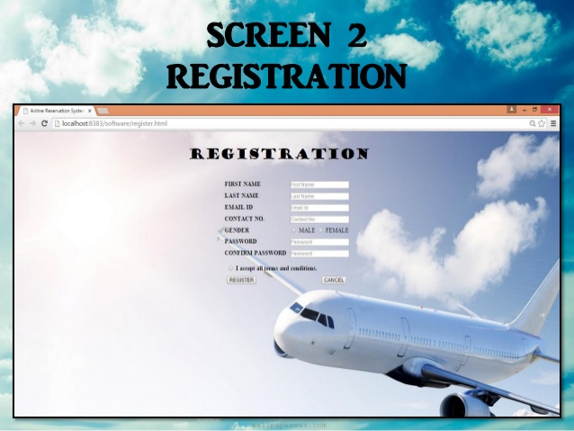 airline reservation system design